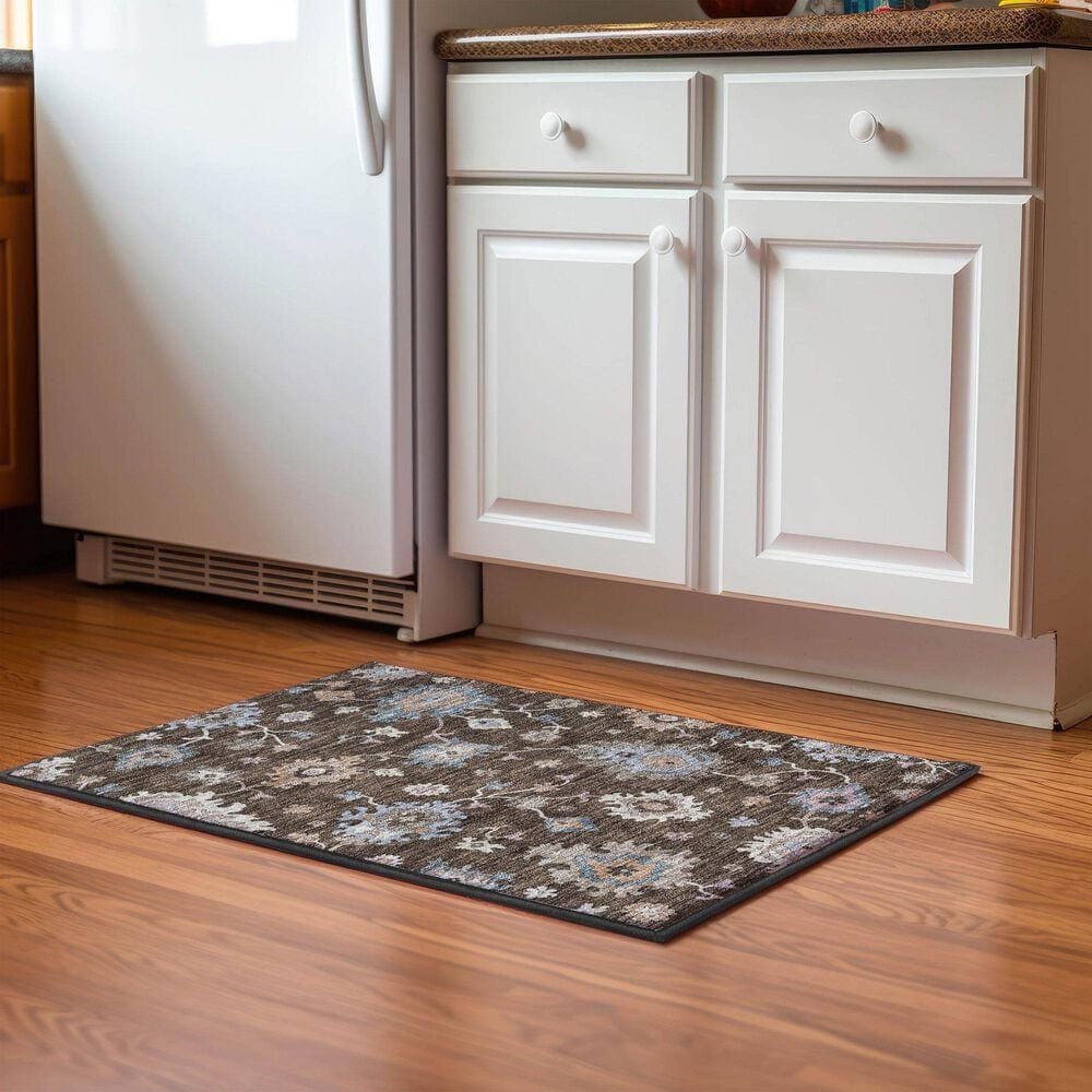 Dalyn Rug Company Hatay HY4 1&#39;8&quot; x 2&#39;6&quot; Chocolate Area Rug, , large