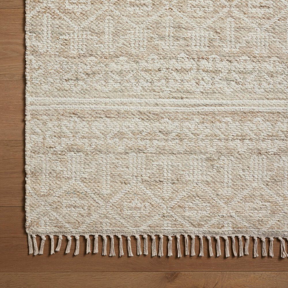 Angela Rose Rivers 2&#39;6&quot; x 7&#39;6&quot; Sand and Ivory Runner, , large