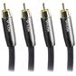 Helios 1M Premium Stereo Rca Cable, , large