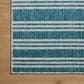 Loloi Easton Teal and Fog 7"10" x 10" Indoor/Outdoor Area Rug, , large