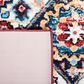 Safavieh Riviera RIV157Q 5"5" x 7"7" Red and Blue Area Rug, , large