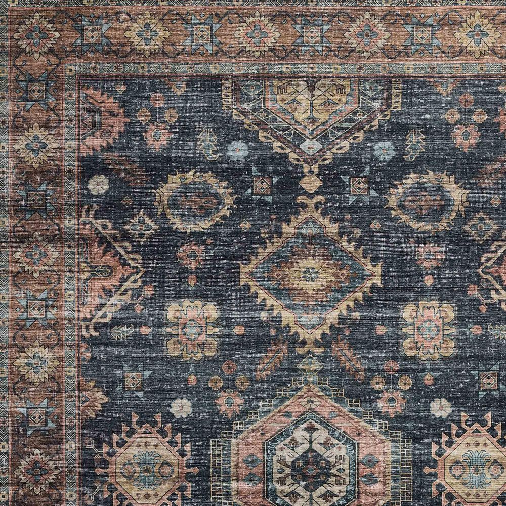 Loloi II Anniston Denim and Sunset 9&#39; x 12&#39; Area Rug, , large