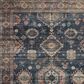 Loloi II Anniston Denim and Sunset 9" x 12" Area Rug, , large