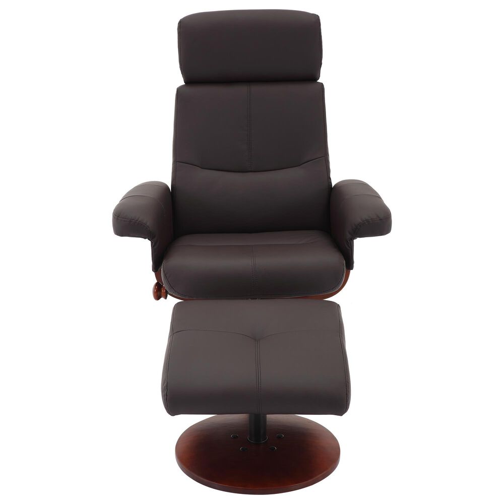 Tiddal Home Regina Manual Recliner in Brown, , large