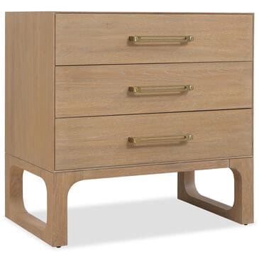 Hooker Furniture Banyon Bay 3-Drawer Nightstand in Desert Oak, , large