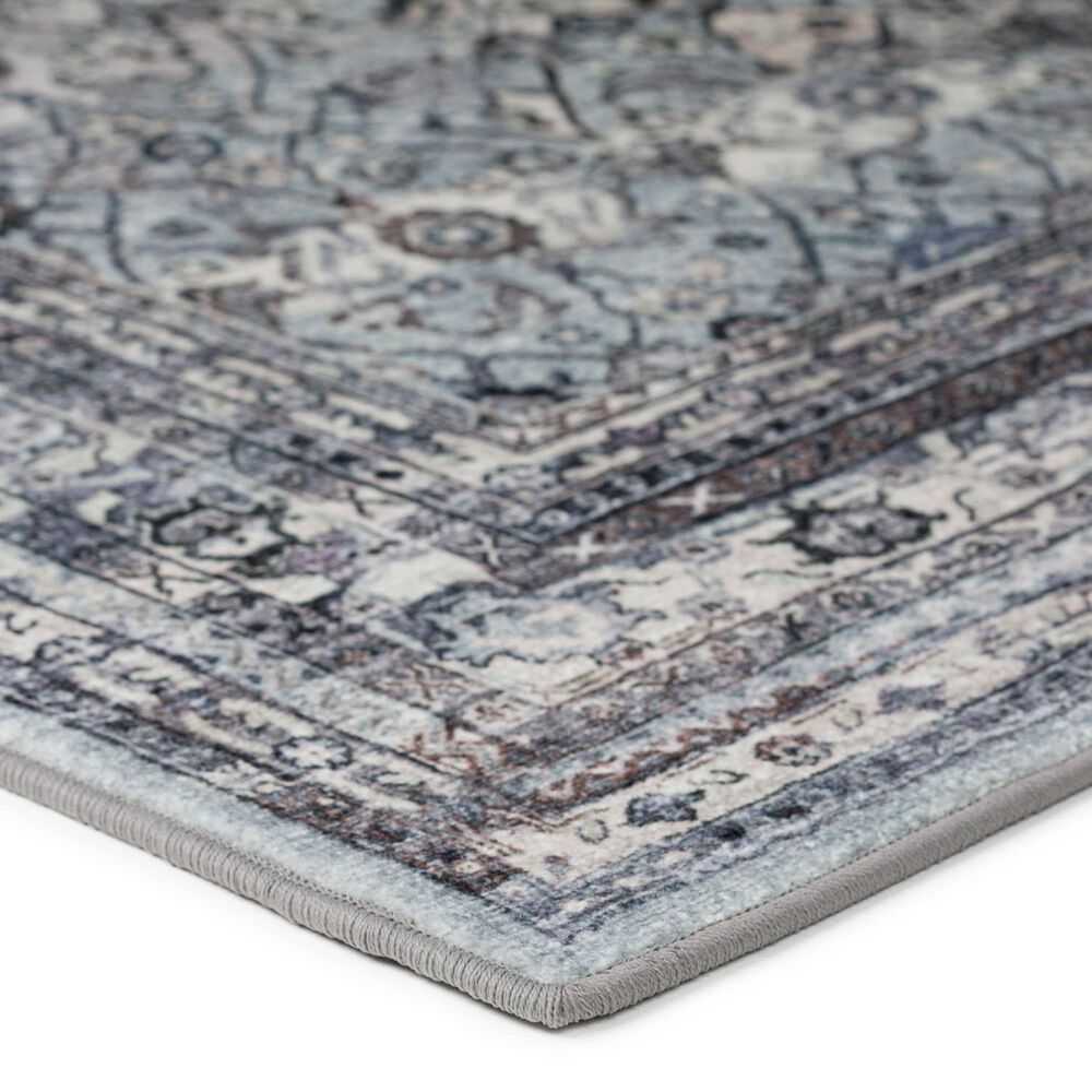 Dalyn Rug Company Jericho JC7 2&#39;6&quot; x 10&#39; Pewter Indoor/Outdoor Runner, , large