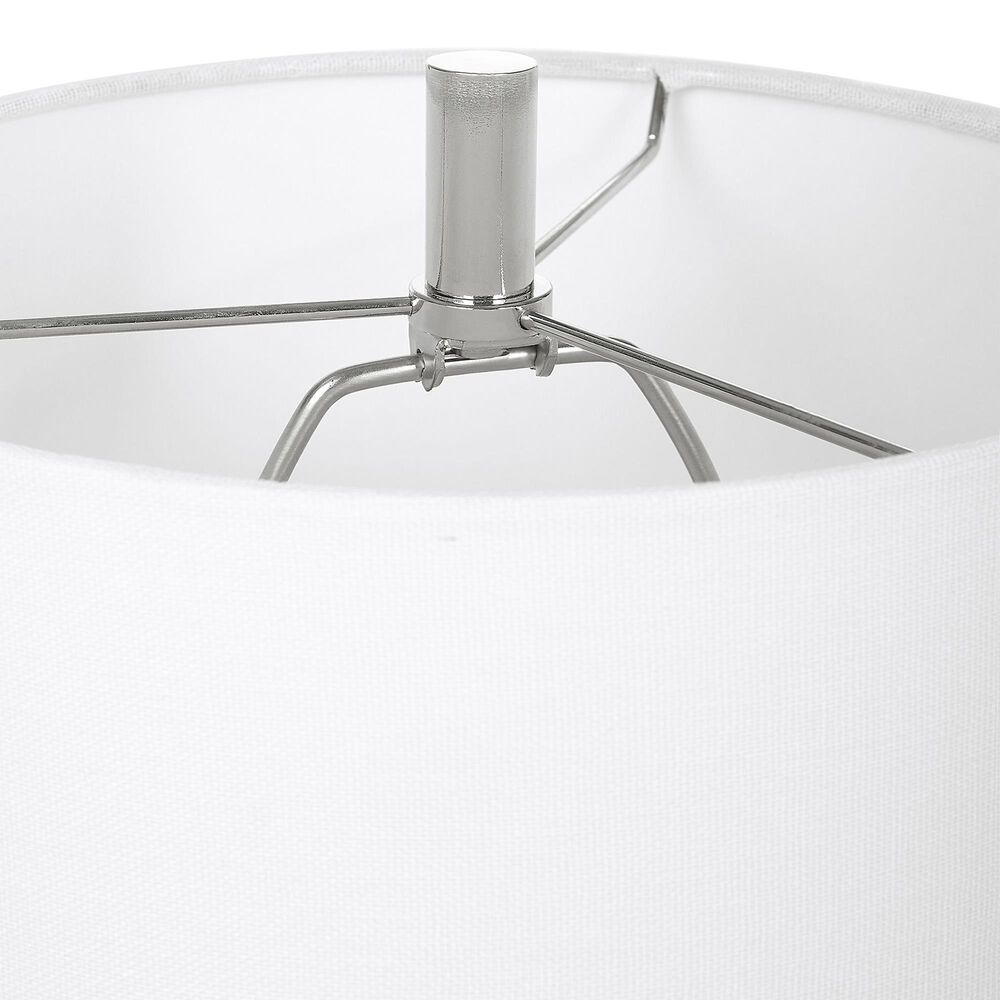 Uttermost Sceptre Buffet Lamp in Polished Nickel, , large