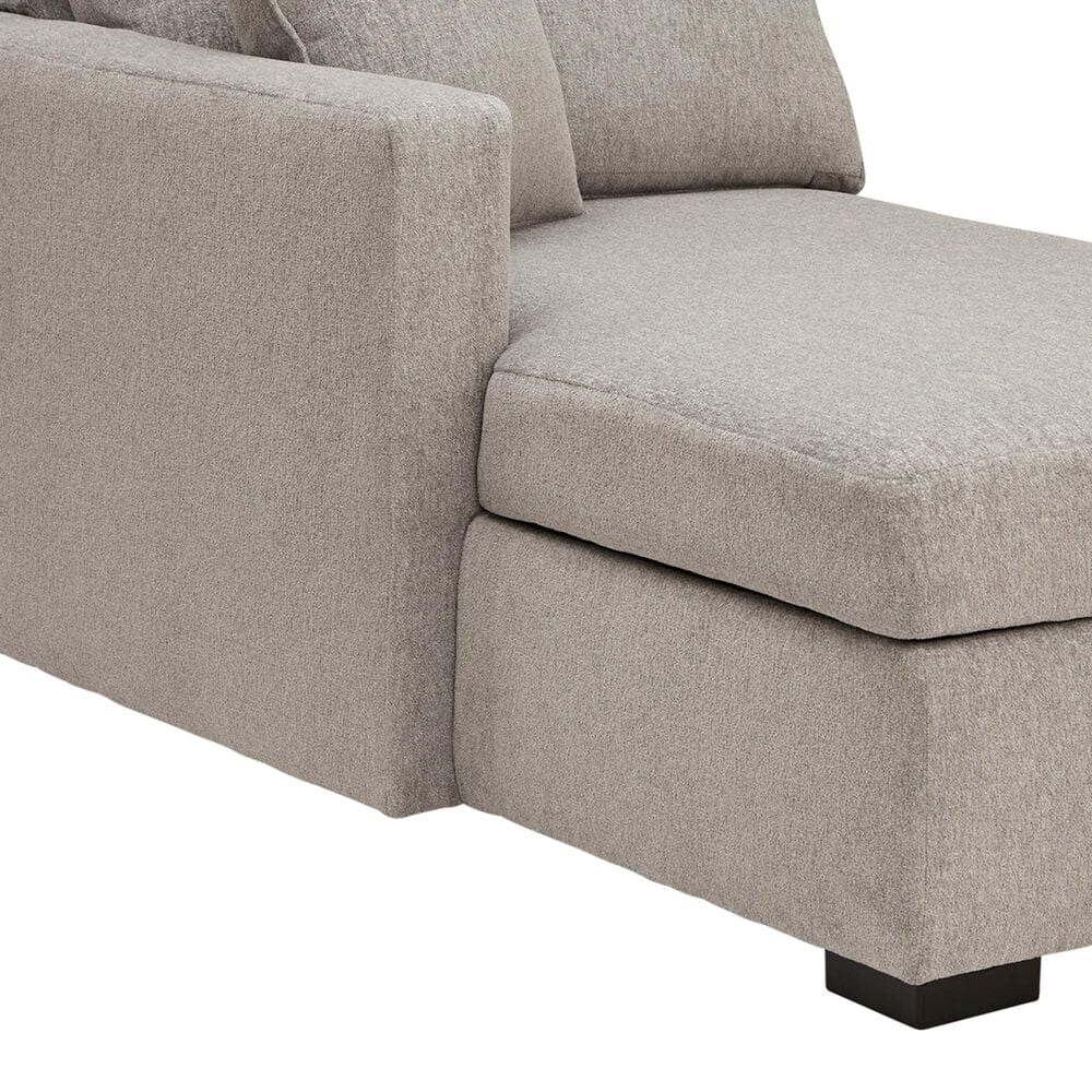 Ashley ModMax Luxe 4-Piece Symmetrical Sectional with Double Chaise in Flint, , large