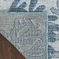 Nourison Garden Oasis Nautical Blue 8" x 10" Indoor/Outdoor Area Rug, , large