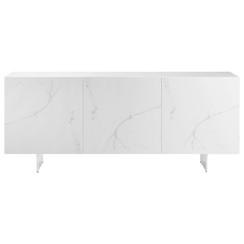Casabianca Home Hugo 3-Door Buffet in White, , large