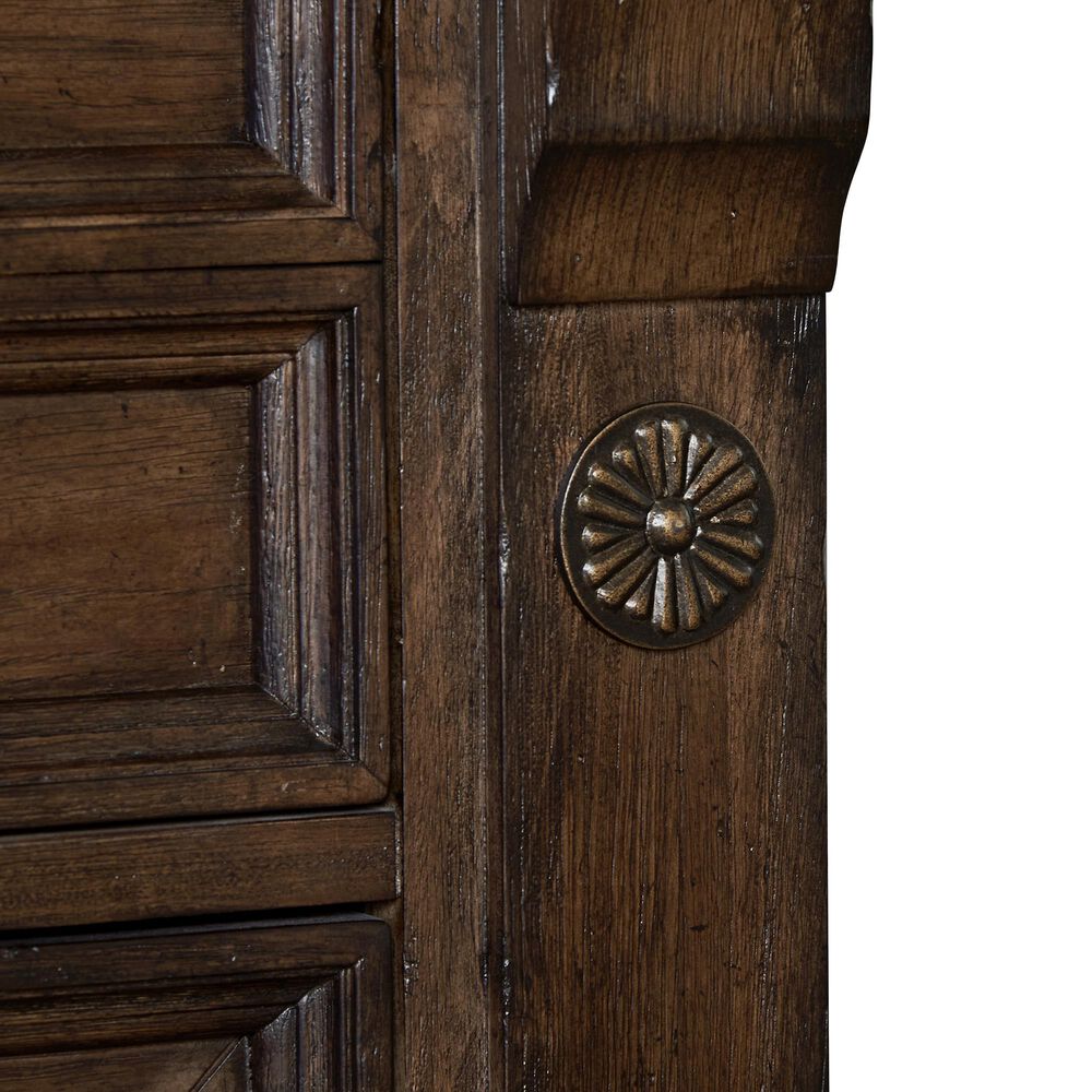 Sasha Lee Grand Teton Armoire in Warm Brown Oak, , large