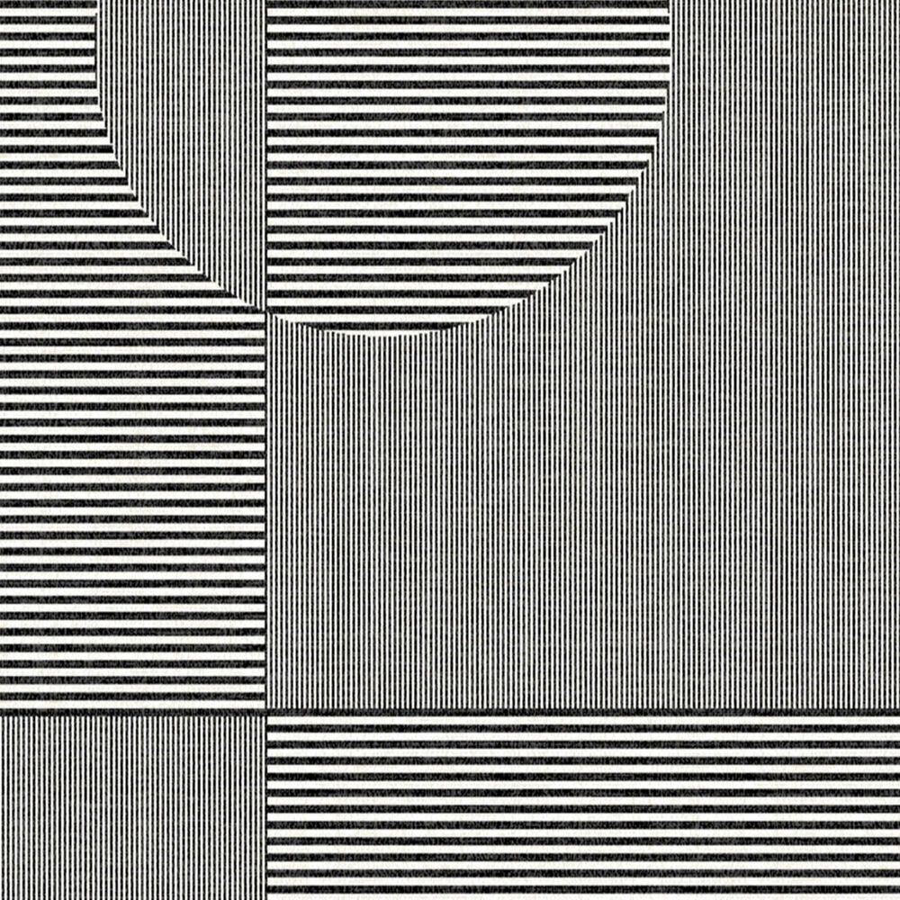 Balta Rugs Webb Geometric Striped 7&#39;10&quot; x 10&#39; Charcoal Area Rug, , large