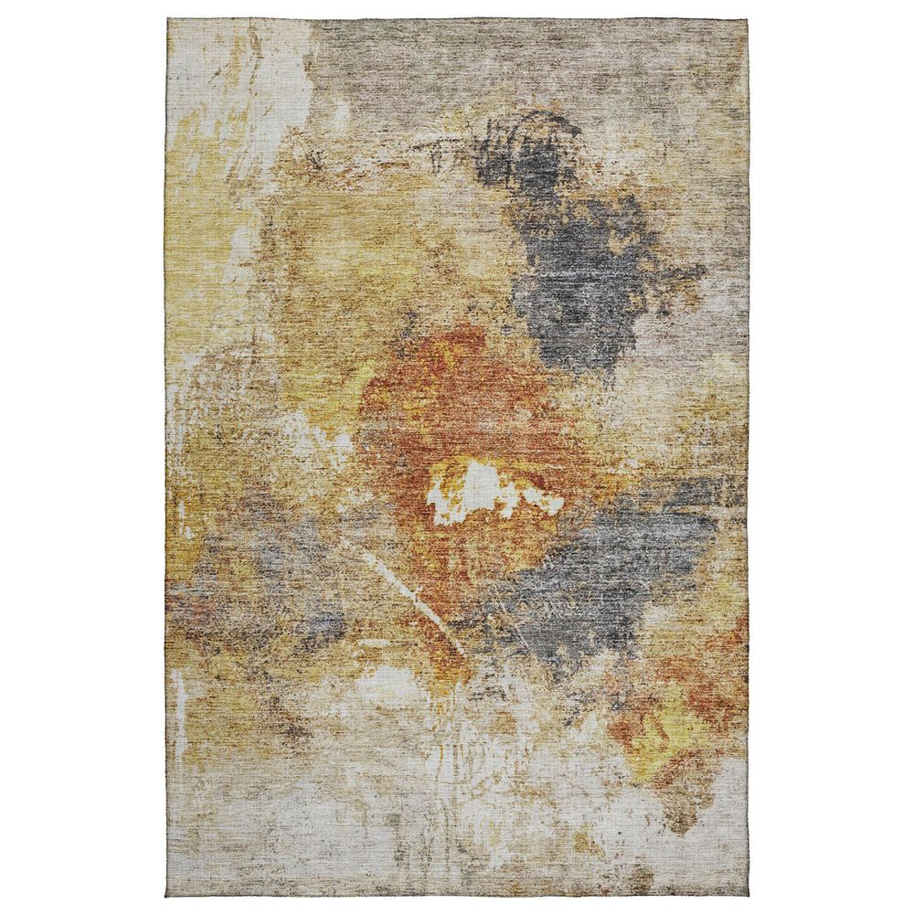 Dalyn Rug Company Nouveau NV7 10" x 14" Taupe Indoor/Outdoor Area Rug, , large