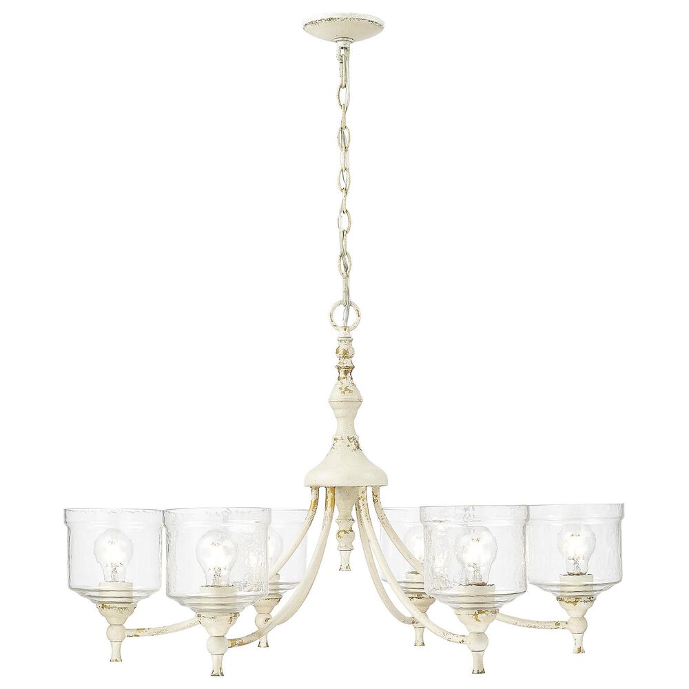 Golden Lighting Keating 6-Light Chandelier in Antique Ivory, , large