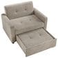 Steve Silver Convertible Sleeper Chair in Tan, , large