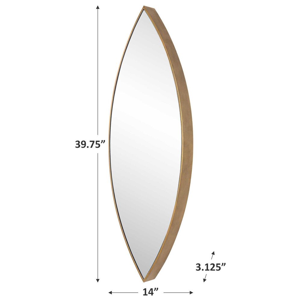Uttermost Ellipse Mirror in Golden Bronze, , large