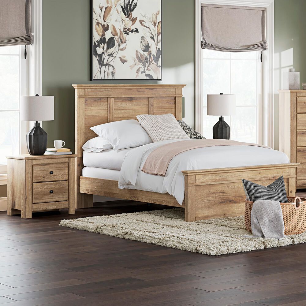 Ashley Makidern 2-Piece Full Panel Bedroom Set in Natural Brown, , large