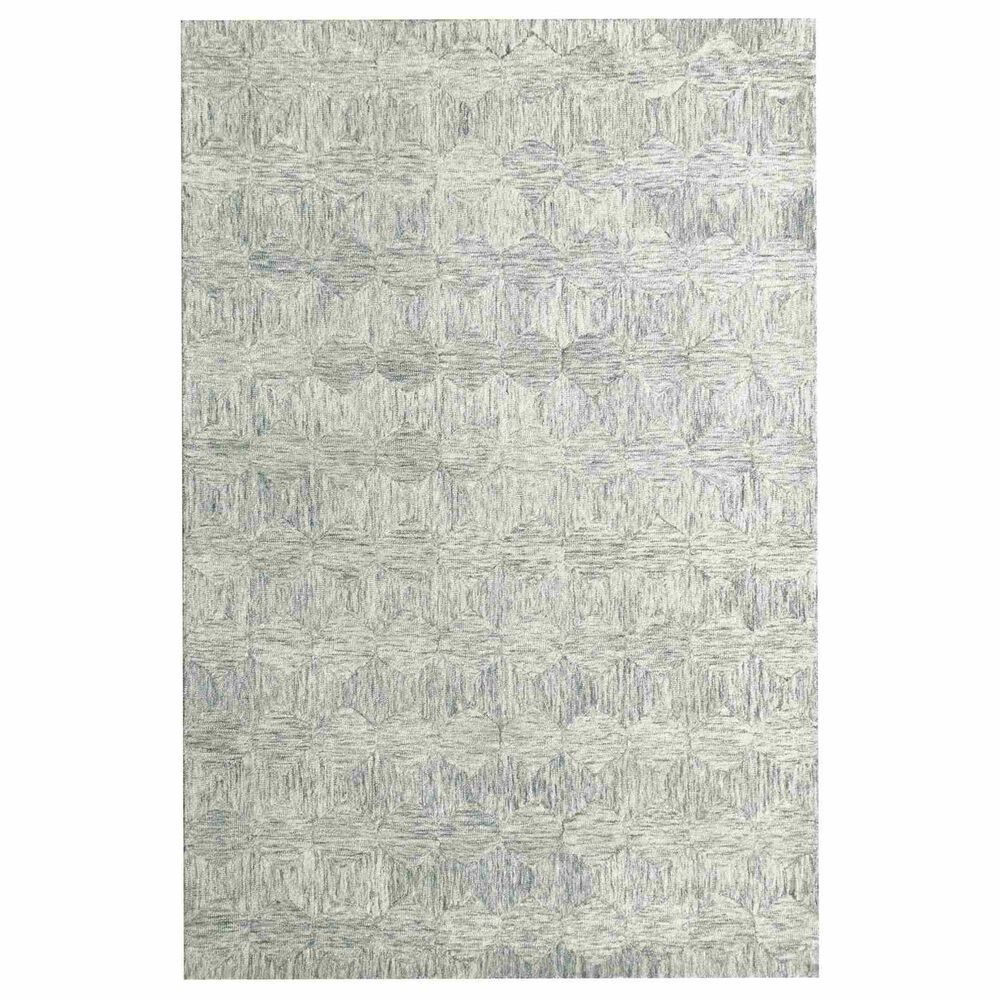 L&R Resources Aurora Silver 10" x 14" Area Rug, , large