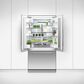 Fisher & Paykel 36" Integrated French Door Panel I&W with 72" High in Stainless Steel, , large