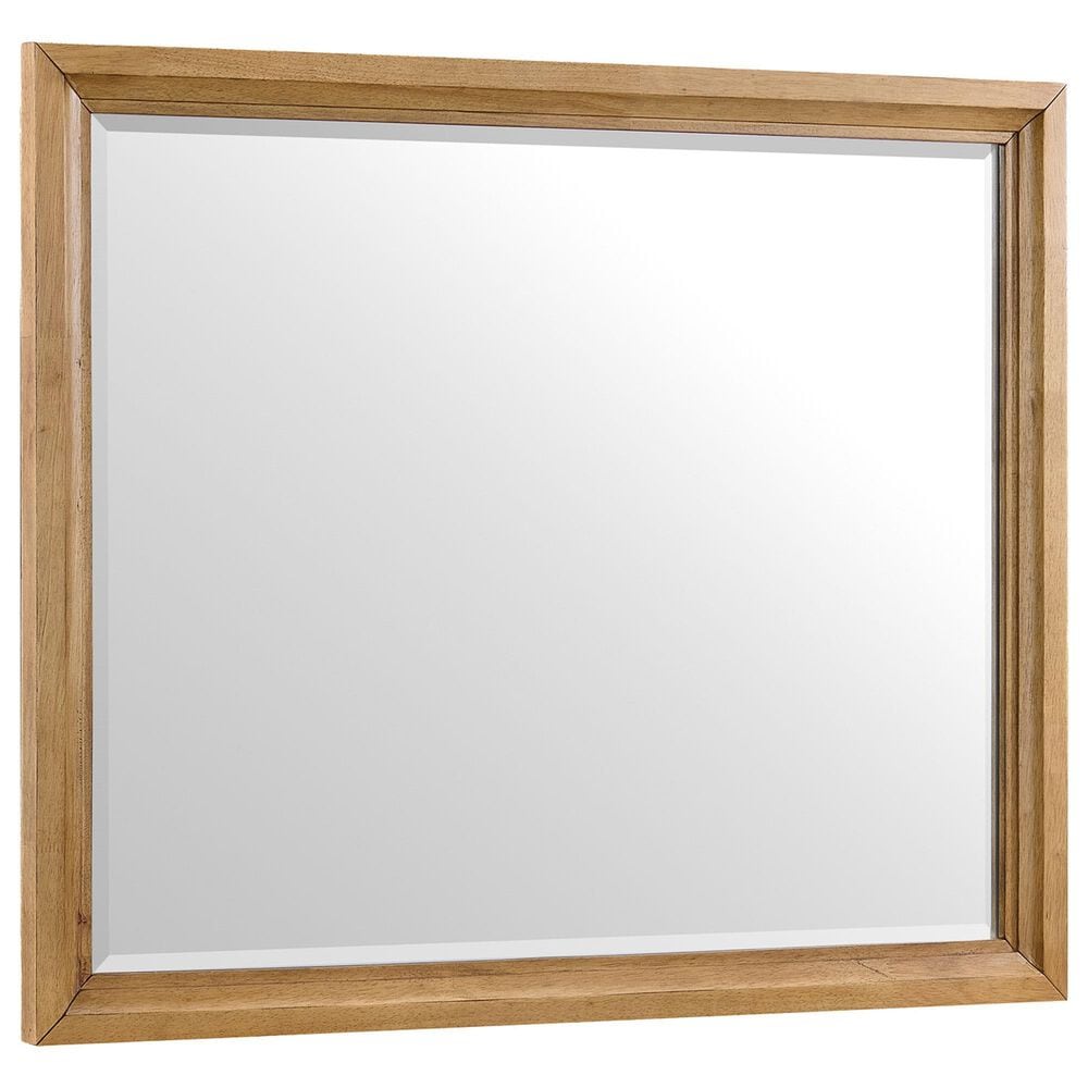 Hawthorne Furniture Newport Dresser Mirror in Natural Oak, , large