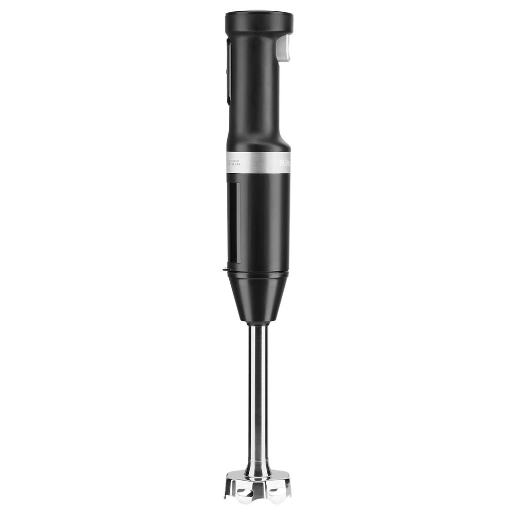 KitchenAid Cordless Variable Speed Hand Blender in Matte Black