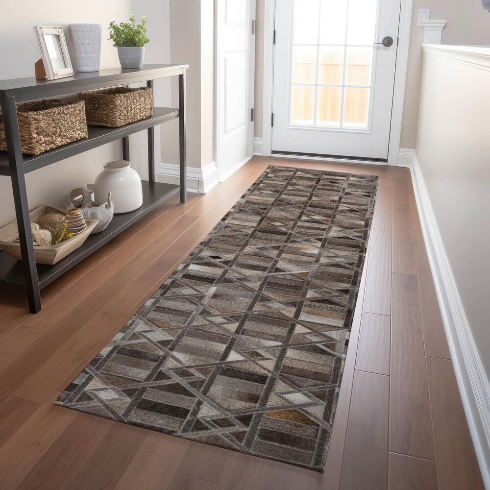 Dalyn Rug Company Bozeman BM4 Gray 2&#39;3&quot; x 7&#39;6&quot; Runner, , large