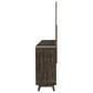 New Heritage Design Rex 4-Piece King Panel Bedroom Set in Walnut, , large