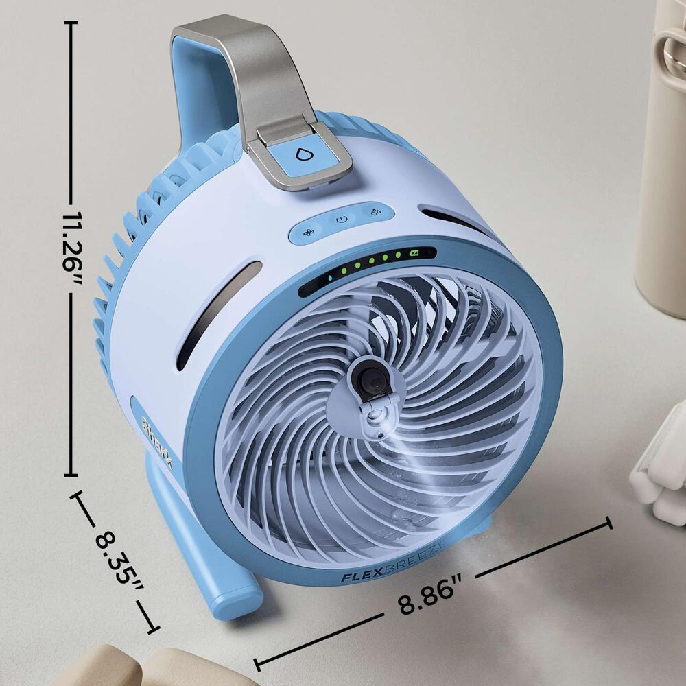 Shark FlexBreeze HydroGo Pro Fan in Graphite, , large