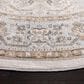 Safavieh Isabella ISA916B 6"7" Round Cream and Beige Area Rug, , large