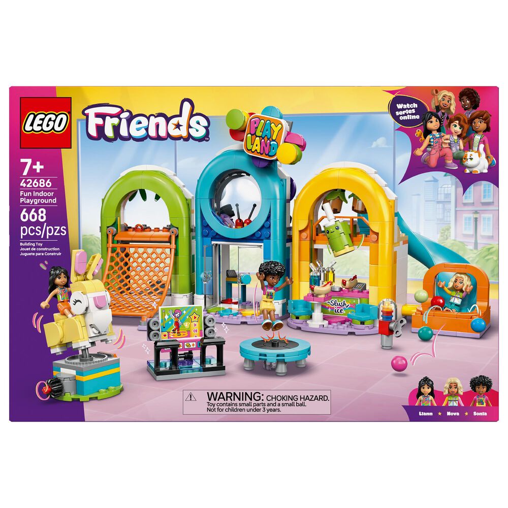 LEGO Friends Cool Indoor Playground Building Set, , large