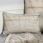 Flair Industries Austin Allen James 12" x 20" Lumbar Pillow in Beige and Blue, , large