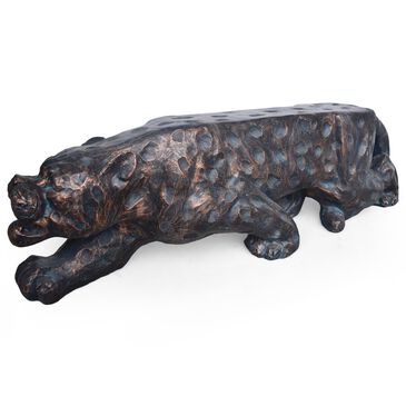 Hearth and Haven Outdoor Leopard Bench in Copper, , large