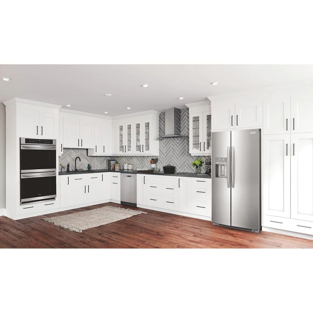 Frigidaire Gallery 22.3 Cu. Ft. Counter Depth Side-By-Side Refrigerator in Stainless Steel, , large