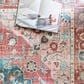Loloi II Skye SKY-05 7"6" x 9"6" Brick and Ocean Area Rug, , large
