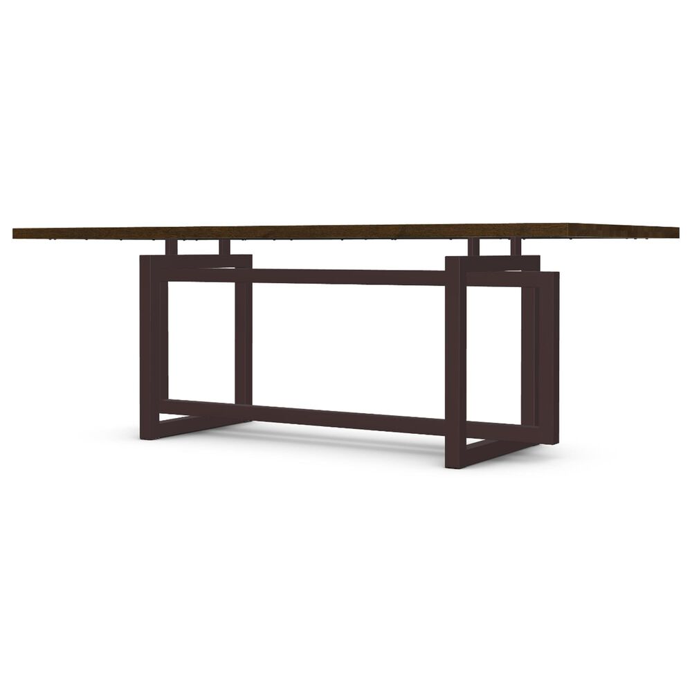 Amisco Erza Dining Table in Oxidado and Pine Cone - Table Only, , large