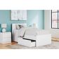 Ashley Onita Twin Storage Bed in White, , large