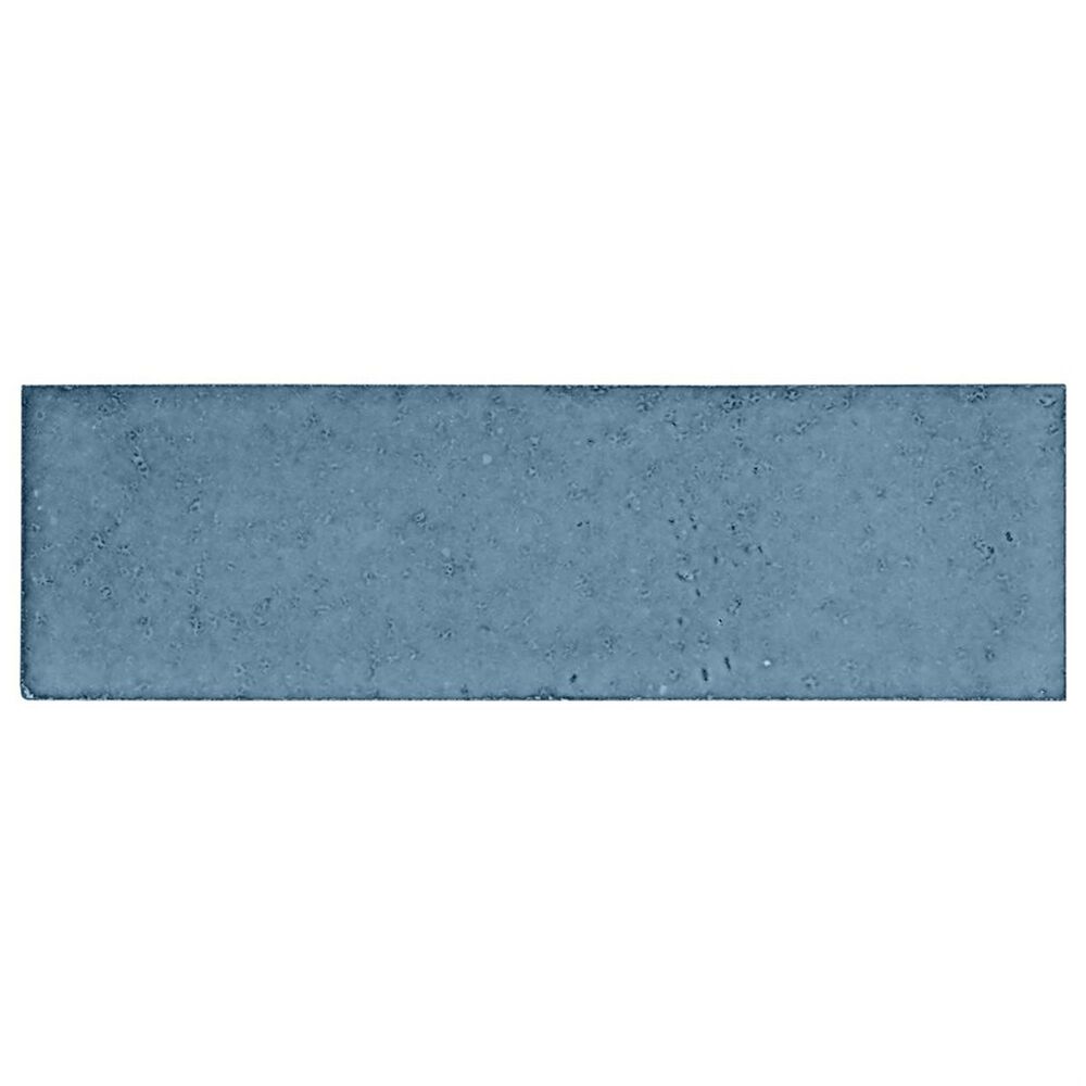 Soho Studio ColorHues Turquoise 2" x 8" Lava Stone Tile, , large