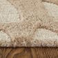 Feizy Kimball Ivory, Brown and Tan 3"6" x 5"6" Area Rug, , large