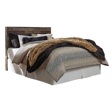 Ashley Derekson Full/Queen Panel Headboard in Walnut and Gray, , large