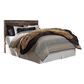 Ashley Derekson Full/Queen Panel Headboard in Walnut and Gray, , large