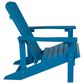 Flash Furniture Charlestown 3-Piece Adirondack Set in Blue, , large