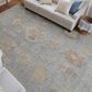 Feizy Grafton 11"6" x 15" Blue and Gray Area Rug, , large