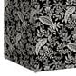 Rifle Paper Co Crafted by Cloth & Company Willie Storage Bench in Canopy Black/Cream, , large