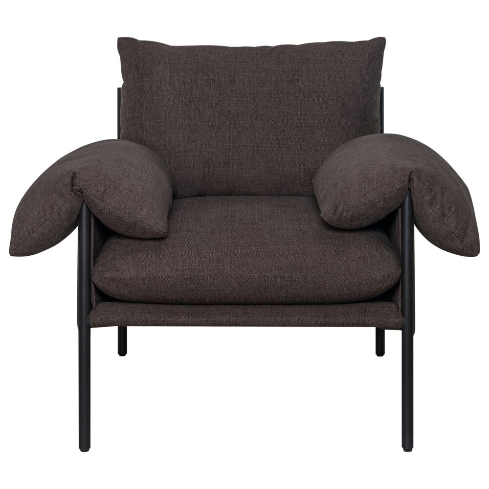 Blue River Bloom Accent Chair in Rich Brown, , large