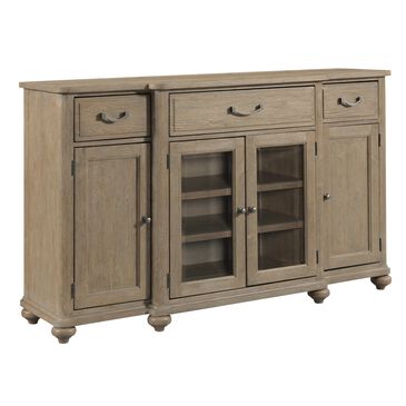 Kincaid Urban Cottage Wallace Breakfast Breakfront Buffet without Mirror in Harvest Bisque Finish, , large