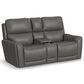 Oxford Furniture Carter 3-Piece Power Reclining Living Room Set in Smoke Gray, , large