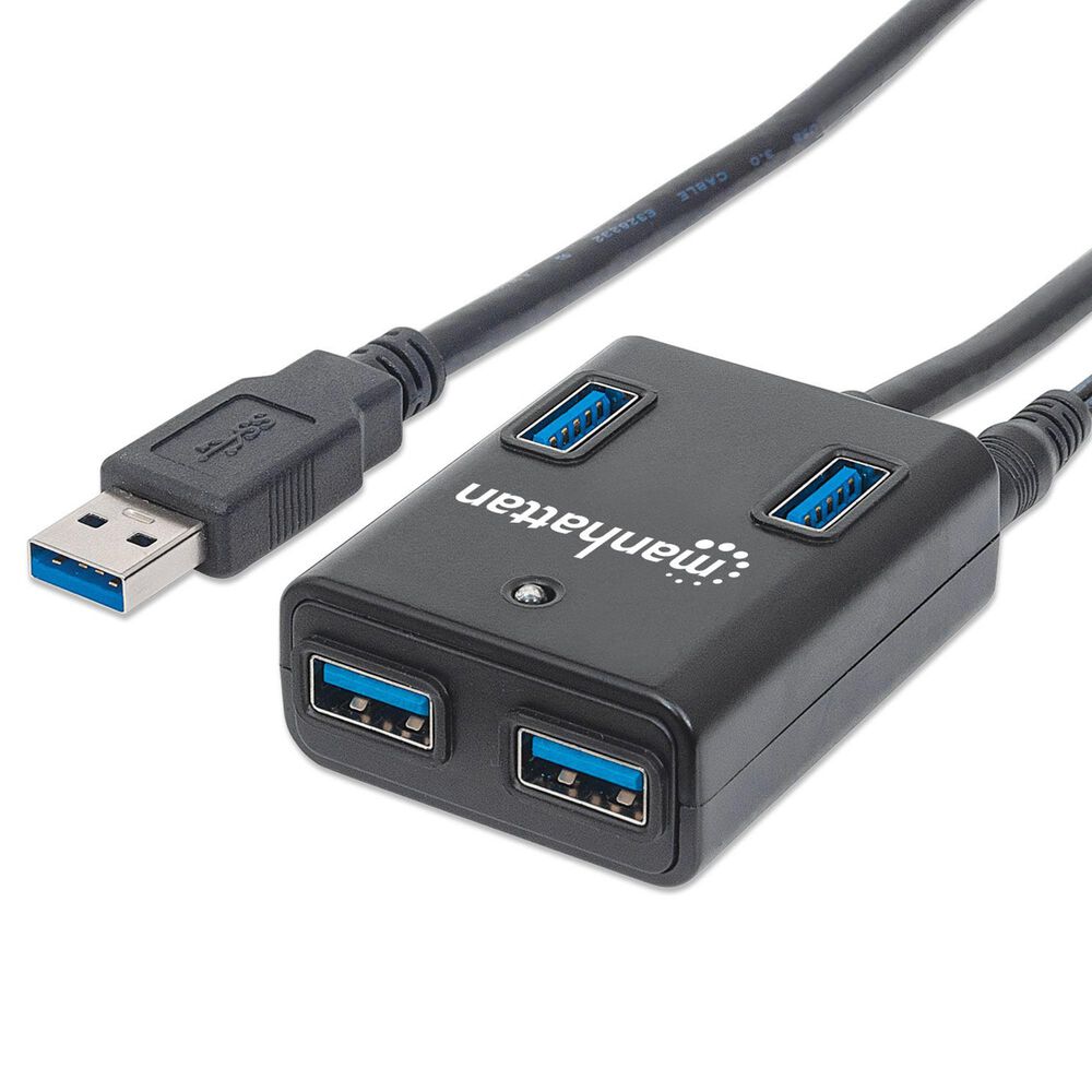 Manhattan SuperSpeed USB 3.0 Hub, , large