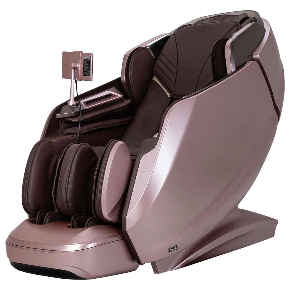 Osaki Platinum Avalon 4D Luxury Massage Chair in Brown, , large