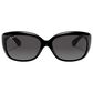 Ray-Ban Jackie Ohh Sunglasses with Grey Lenses in Polished Black, , large
