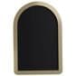 James Martin Rohe 24" Arched Mirror in Champagne Brass, , large